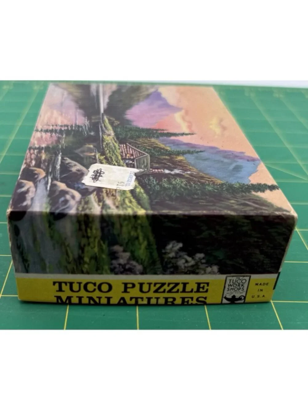 Tuco Mountain Twilight Miniature Puzzle Tripl-Thick Interlocking Jigsaw 88 Pcs